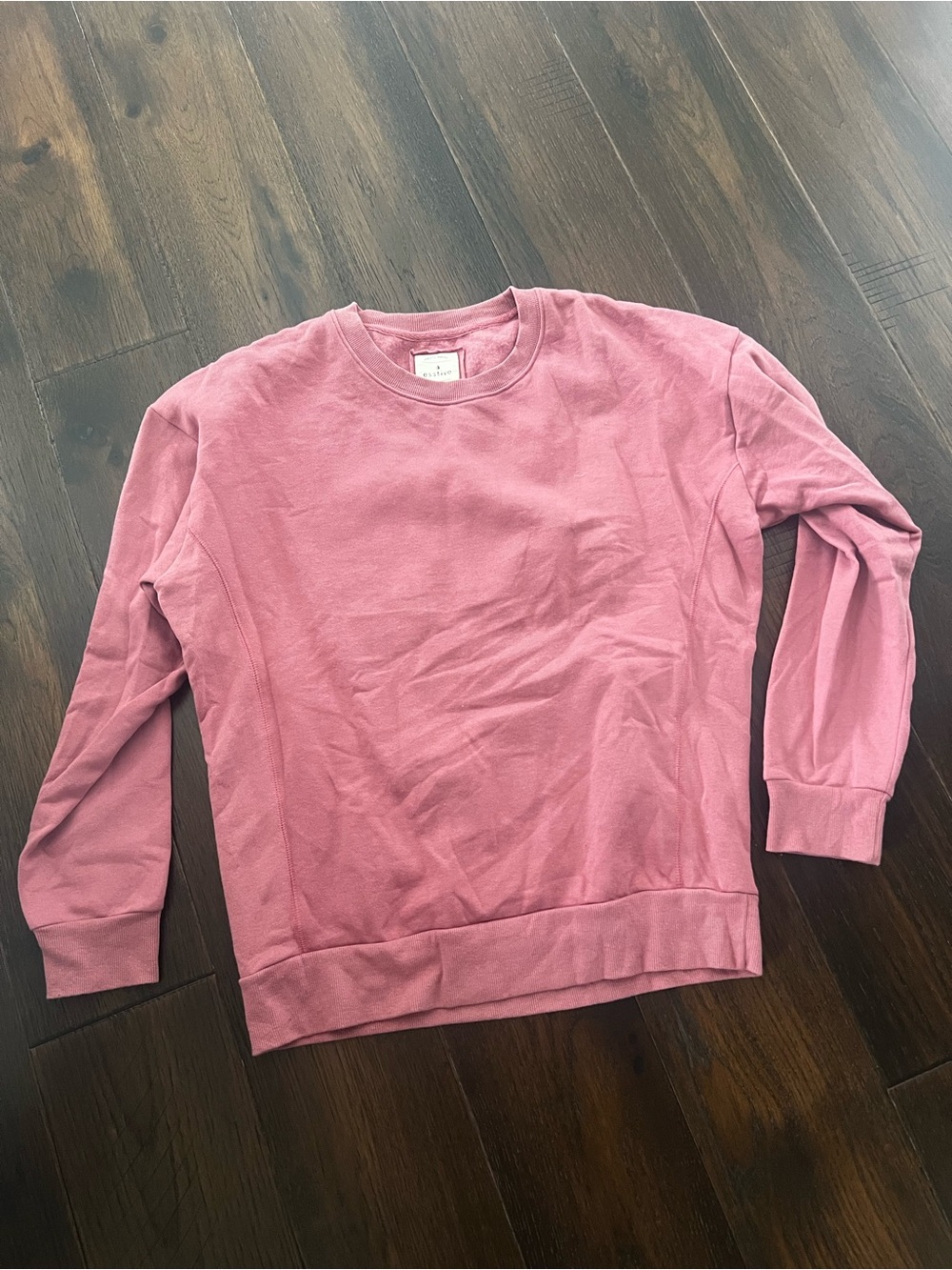Ultra soft Crewneck Sweatshirt in begonia Pink